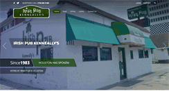 Desktop Screenshot of irishpubkenneallys.com